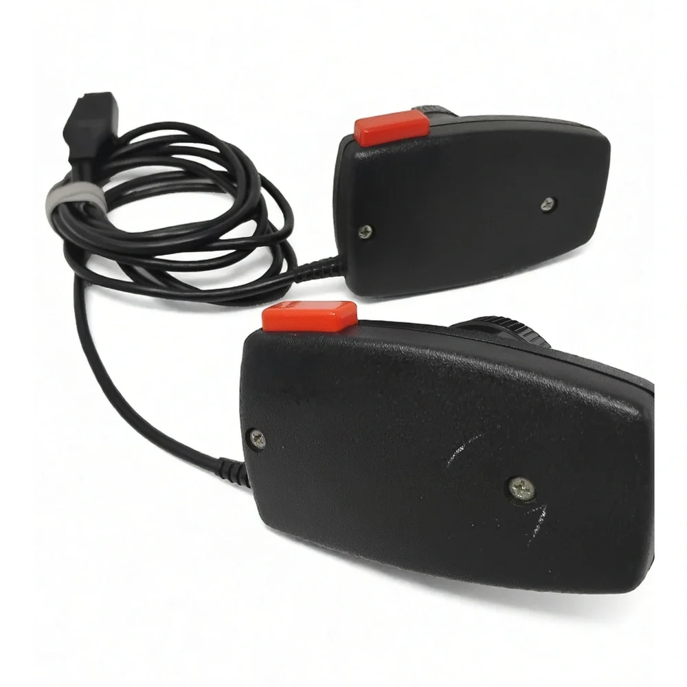 Atari 2600 Paddle Controllers CX30 Set Rotary Gaming Accessories 1980s Retro